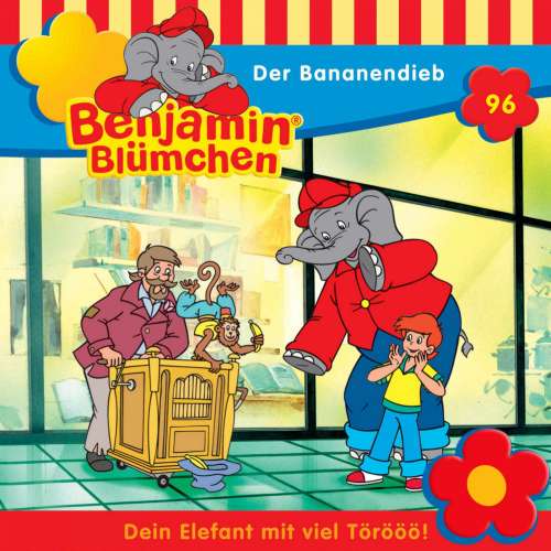 Cover von Benjamin Blümchen -  Folge 96 - Der Bananendieb