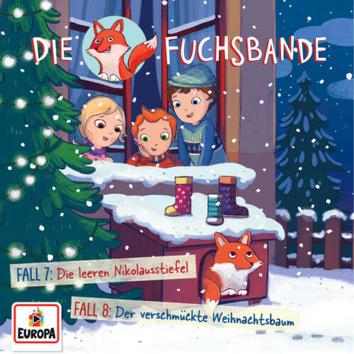 Cover von Die Fuchsbande - 004/Fall 7: Die leeren Nikolausstiefel/Fall 8: Der verschmückte Weihnachtsbaum