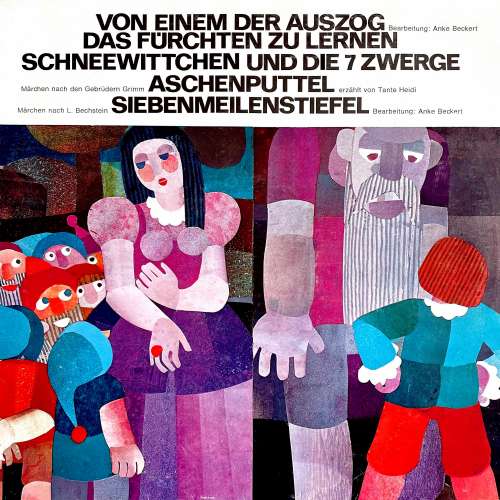 Cover von Ludwig Bechstein - Von einem der auszog das Fürchten zu lernen / Schneewittchen und die 7 Zwerge / Aschenputtel / Siebenmeilenstiefel