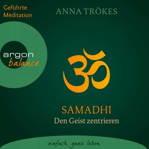 Cover von Anna Trökes - Samadhi - Den Geist befreien. Yoga-Meditationen