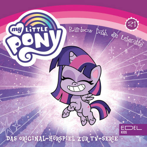 Cover von My Little Pony - Folge 21: Rainbow Dash, die Leseratte (Das Original-Hörspiel zur TV-Serie)