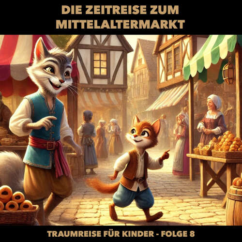 Cover von Traumreisen für Kinder - Folge 8 - Die Zeitreise zum Mittelaltermarkt