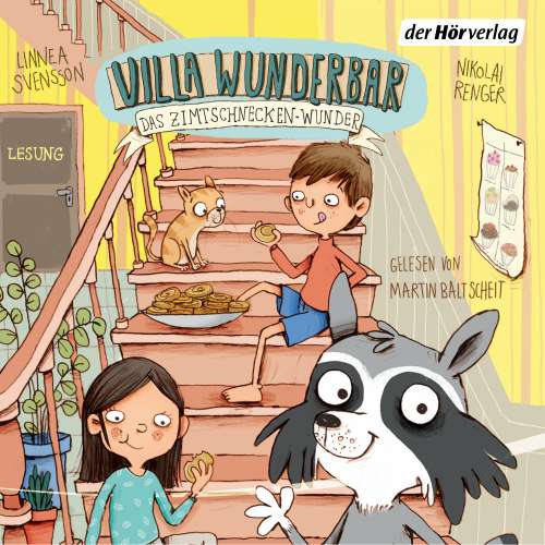 Cover von Linnea Svensson - Villa Wunderbar - Band 3 - Das Zimtschnecken-Wunder