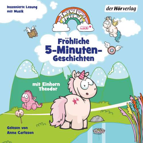 Cover von Constanze Steindamm - Einhorn Theodor - Fröhliche 5-Minuten-Geschichten mit Einhorn Theodor