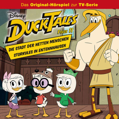 Cover von DuckTales Hörspiel - Folge 11: Die Stadt der netten Menschen / Storkules in Entenhausen (Disney TV-Serie)