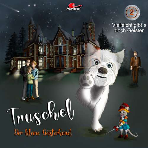 Cover von Truschel der kleine Geisterhund - Folge 2 - Vielleicht gibt es doch Geister