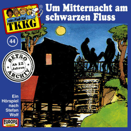 Cover von TKKG Retro-Archiv - 044/Um Mitternacht am schwarzen Fluß