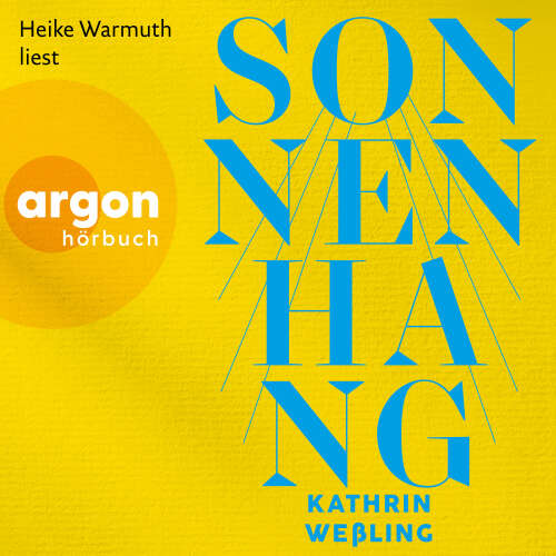 Cover - Kathrin Weßling - Sonnenhang