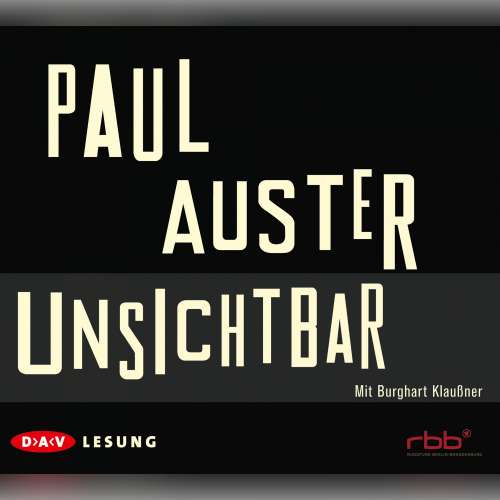 Cover von Paul Auster - Unsichtbar