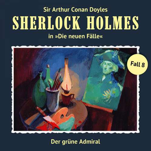 Cover von Sherlock Holmes - Fall 8 - Der grüne Admiral