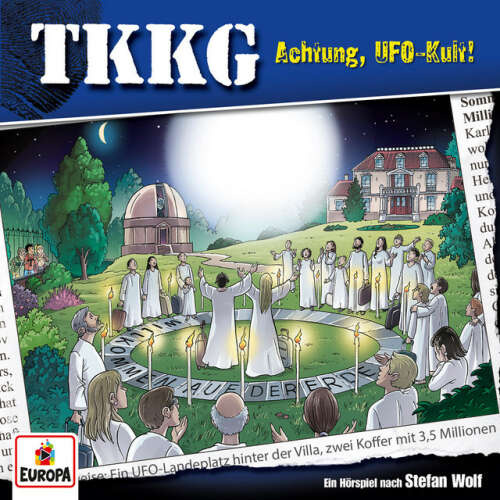 Cover von TKKG - 206/Achtung, UFO-Kult!