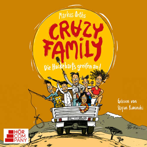 Cover von Markus Orths - Crazy Family - Teil 3 - Die Hackebarts greifen an