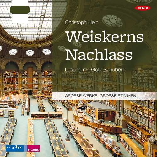 Cover von Christoph Hein - Weiskerns Nachlass