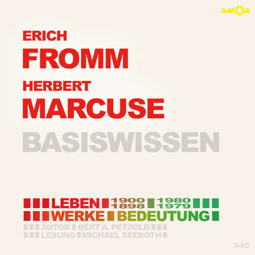 Cover von Bert Alexander Petzold - Basiswissen - Erich Fromm (1900-1980) und Herbert Marcuse (1898-1979) - Leben, Werke, Bedeutung - Basiswissen