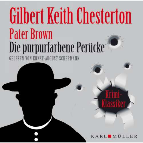 Cover von Gilbert K. Chesterton - Pater Brown - Krimi 4 - Die purpurfarbende Perücke