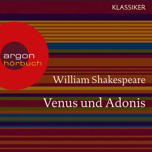 Cover von William Shakespeare - Venus und Adonis