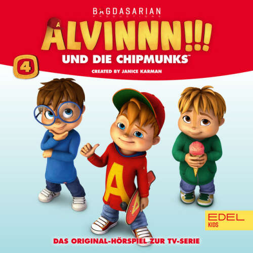 Cover von Alvinnn!!! und die Chipmunks - Folge 4 (Das Original-Hörspiel zur TV-Serie)