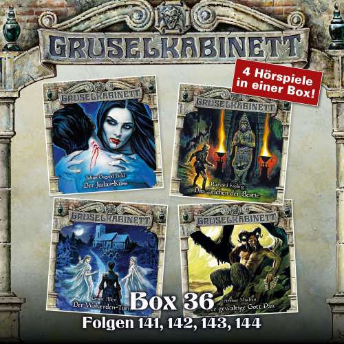 Cover von Gruselkabinett - Box 36 - Folgen 141, 142, 143, 144