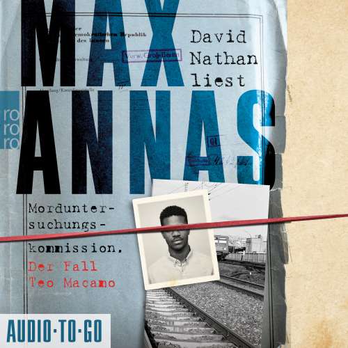 Cover von Max Annas - Morduntersuchungskommission - Der Fall Teo Macamo