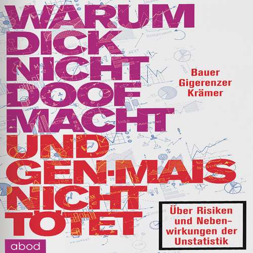 Cover von Gerd Gigerenzer - Warum dick nicht doof macht und Genmais nicht tötet - Über Risiken und Nebenwirkungen der Unstatistik
