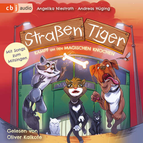 Cover von Andreas Hüging - Die Straßentiger-Reihe - Band 2 - Straßentiger - Kampf um den magischen Knochen