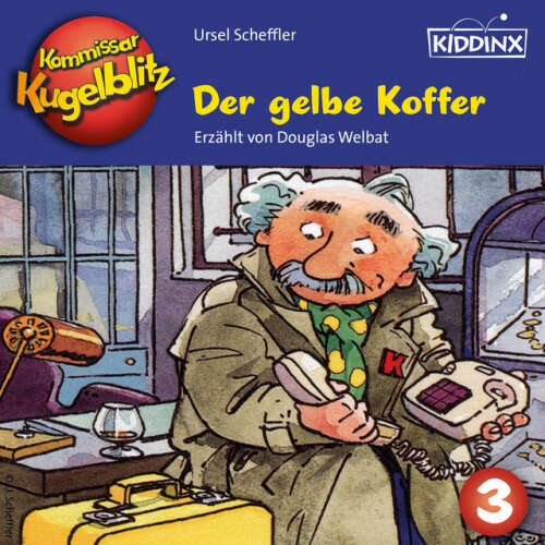 Cover von Kommissar Kugelblitz - Folge 3 - Der gelbe Juwelenkoffer