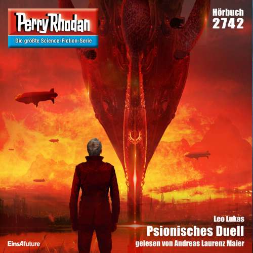 Cover von Leo Lukas - Perry Rhodan - Erstauflage 2742 - Psionisches Duell