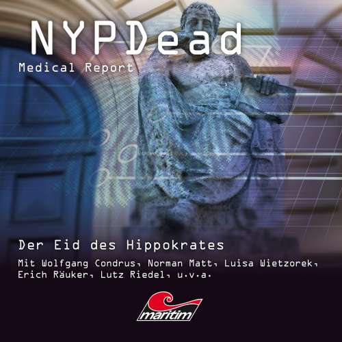 Cover von NYPDead - Medical Report - Folge 14 - Der Eid des Hippokrates