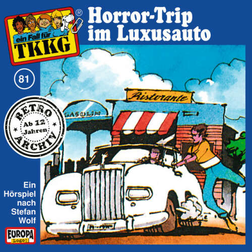 Cover von TKKG Retro-Archiv - 081/Horror-Trip im Luxusauto