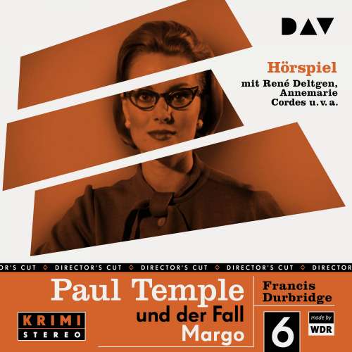 Cover von Francis Durbridge - Paul Temple und der Fall Margo (Original-Radio-Fassung)