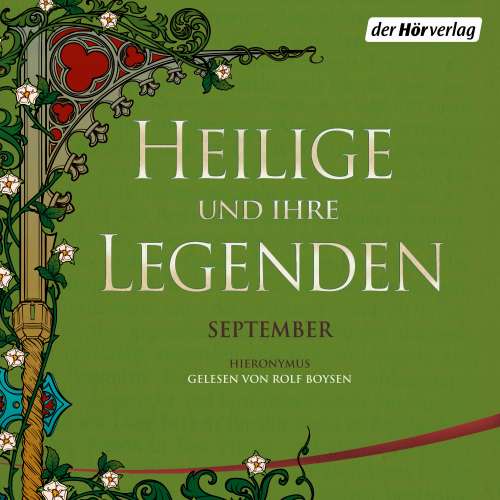 Cover von Unbekannt - Heilige und ihre Legenden: September - Hieronymus