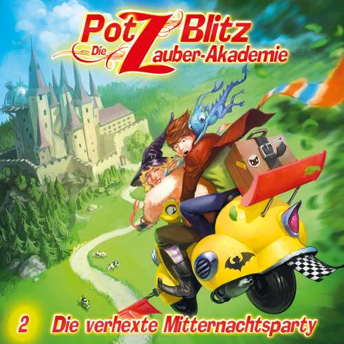 Cover von Christoph Piasecki - Potz Blitz - Die Zauber-Akademie - Folge 2 - Die verhexte Mitternachtsparty