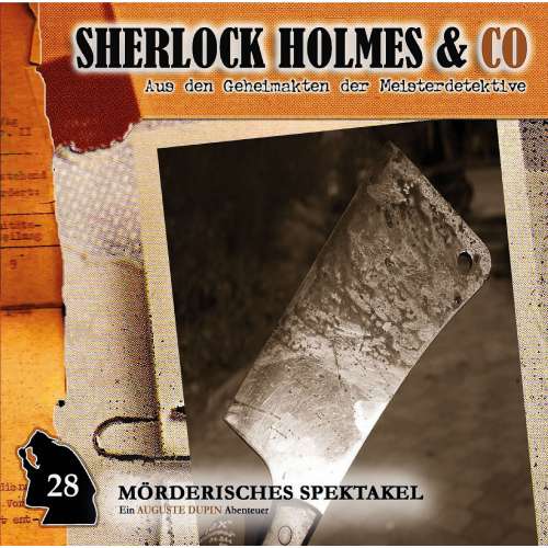 Cover von Markus Duschek - Sherlock Holmes & Co - Folge 28 - Mörderisches Spektakel