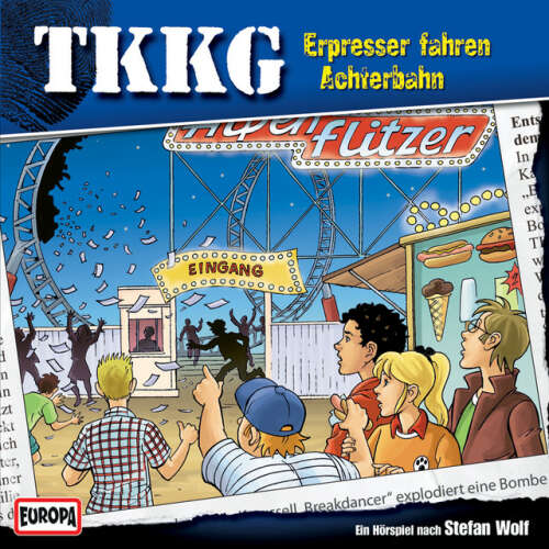 Cover von TKKG - 156/Erpresser fahren Achterbahn