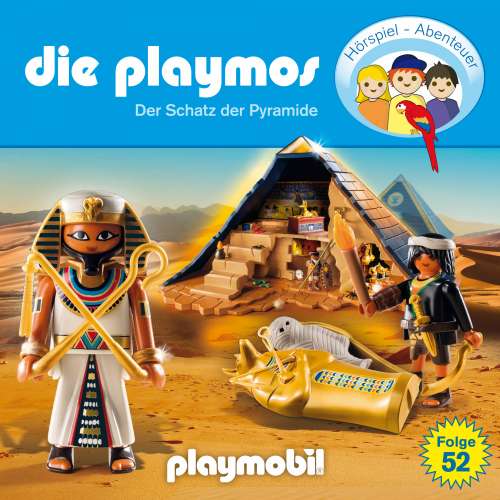 Cover von Die Playmos - Das Original Playmobil Hörspiel - Folge 52 - Der Schatz der Pyramide