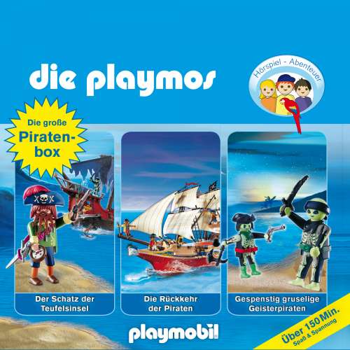 Cover von Die Playmos - Die Playmos - Die große Piraten - Box, Folgen 1, 16, 22