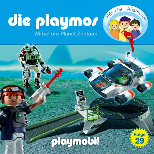 Cover von Die Playmos - Das Original Playmobil Hörspiel - Folge 29 - Wirbel um Planet Zentauri