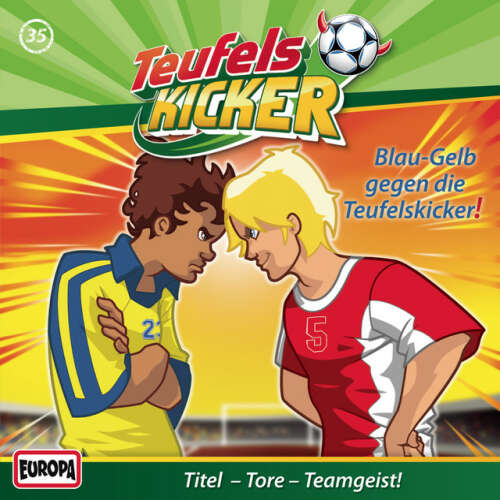 Cover von Teufelskicker - 35/Blau-Gelb gegen die Teufelskicker!