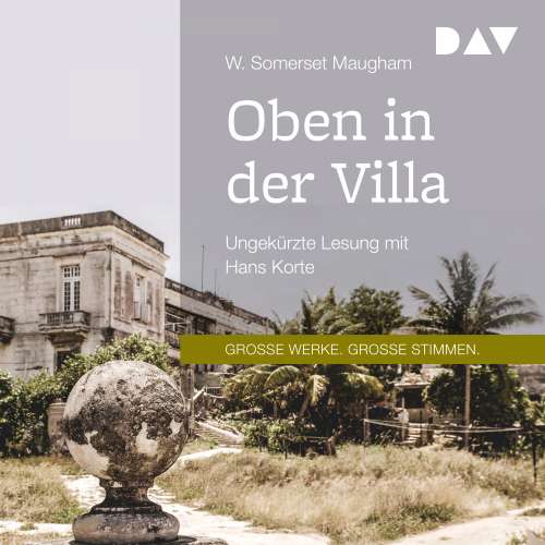 Cover von W. Somerset Maugham - Oben in der Villa