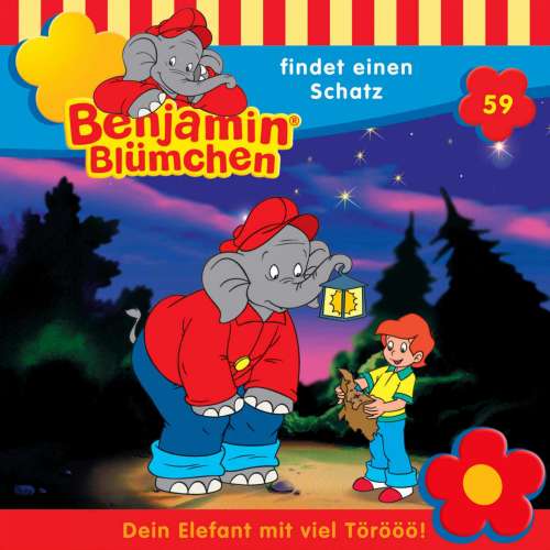Cover von Benjamin Blümchen -  Folge 59 - Benjamin findet einen Schatz