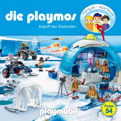 Cover von Die Playmos - Das Original Playmobil Hörspiel - Folge 54 - Angriff der Eispiraten