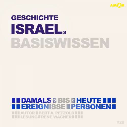 Cover von Bert Alexander Petzold - Basiswissen - Geschichte Israels - Damals bis heute. Ereignisse, Personen, Zusammenhänge