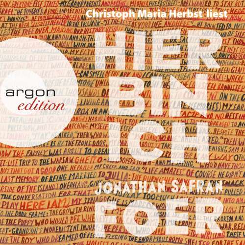 Cover von Jonathan Safran Foer - Hier bin ich
