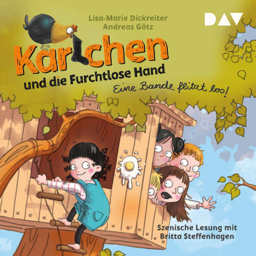 Cover von Lisa-Marie Dickreiter - Karlchen und die Furchtlose Hand - Teil 1 - Eine Bande flitzt los!