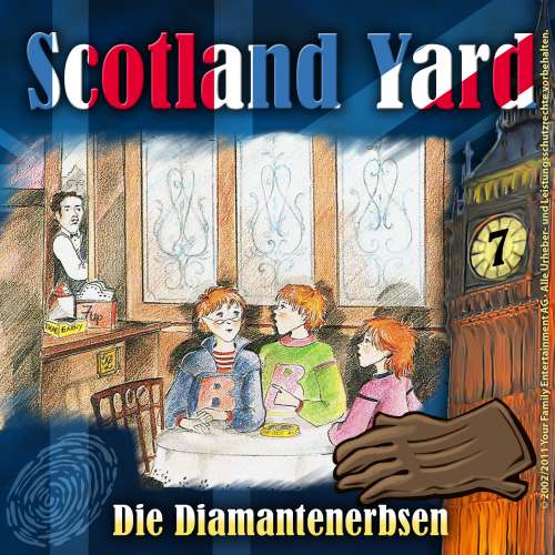 Cover von Scotland Yard - Folge 7 - Die Diamantenerbsen