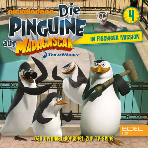 Cover von Die Pinguine aus Madagascar - Folge 4: In fischiger Mission (Das original-Hörspiel zur TV-Serie)