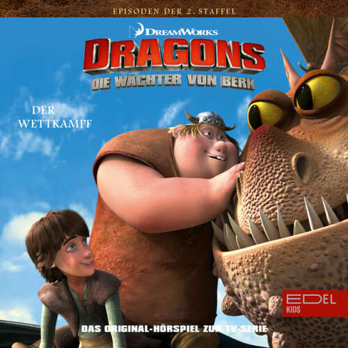 Cover von Dragons - Die Wächter von Berk - Folge 14: Der Wettkampf / Reviertreue (Das Original-Hörspiel zur TV-Serie)