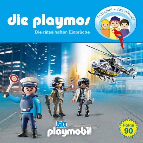 Cover von Die Playmos - Das Original Playmobil Hörspiel - Folge 90 - Die rätselhaften Einbrüche