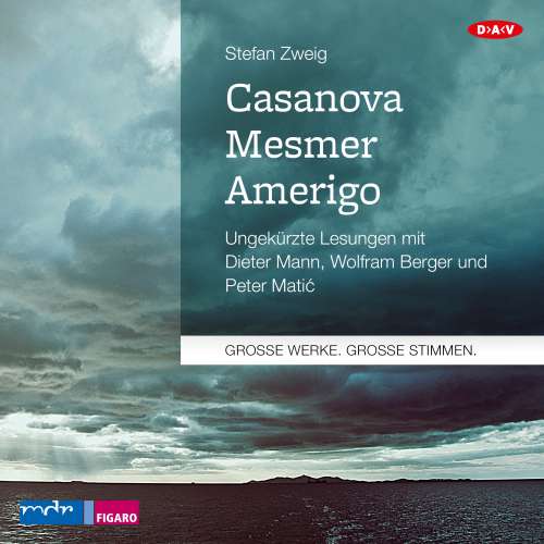 Cover von Stefan Zweig - Casanova - Mesmer - Amerigo