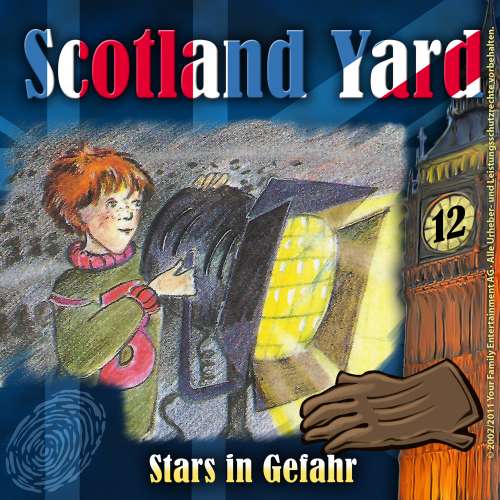 Cover von Scotland Yard - Folge 12 - Stars in Gefahr